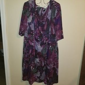 New Directions multi colored dress